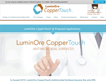 Tablet Screenshot of luminorect.com
